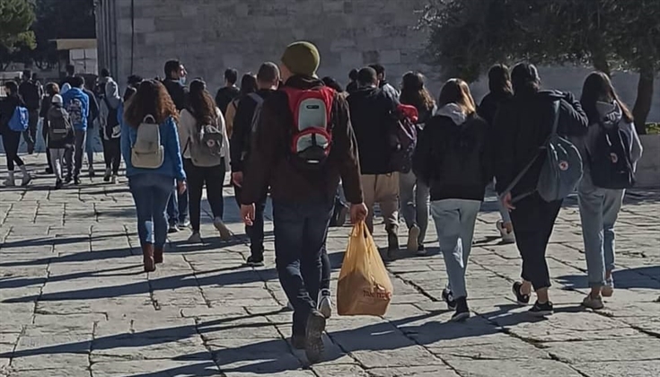 اقتحامات لطلاب المعاهد اليهودية للمسجد الأقصى المبارك صباح اليوم