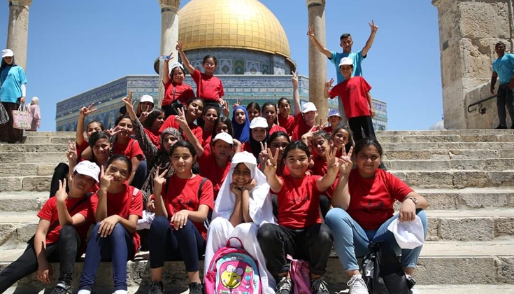 أشبال اليوم ،،،،أبطال المستقبل  من المسجد الأقصى