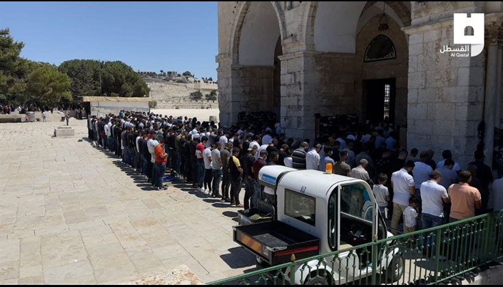 صور .. خلال صلاة الجمعة