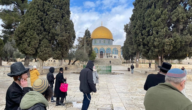 اقتحامات المتطرفين الصهاينة للأقصى اليوم ١٩/١/٢٠٢٢ الأربعاء