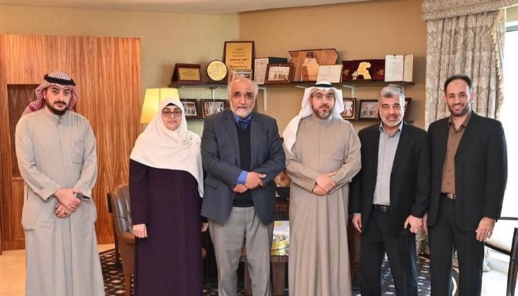استقبال المرابطة المقدسية "زينة عمرو" في البرلمان الكويتي