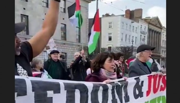 حركة تضامن مع فلسطين في يوم الأرض بأمريكا اللاتينية وإيرلندا