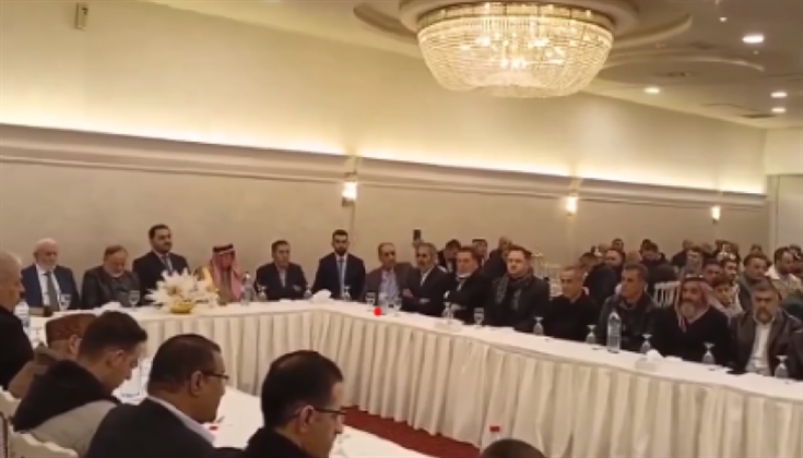 إيقاف مراسم جاهة عريس في الأردن للاستماع لكلمة أبو عبيدة
