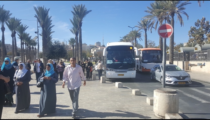 تسيير حافلات من الداخل المحتل إلى المسجد الأقصى