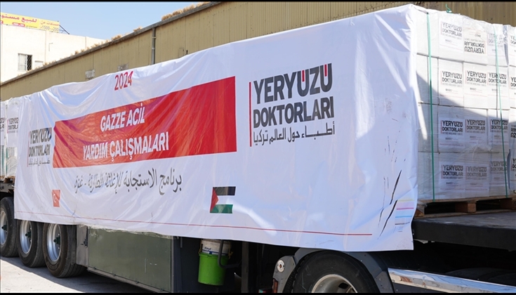 "أطباء حول العالم" التركية تطلق حملة إغاثية لفلسطينيي غزة