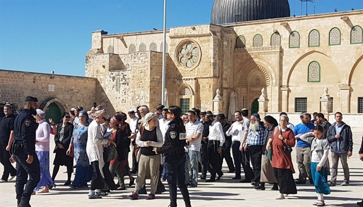 70 مستوطنًا يقتحمون الأقصى