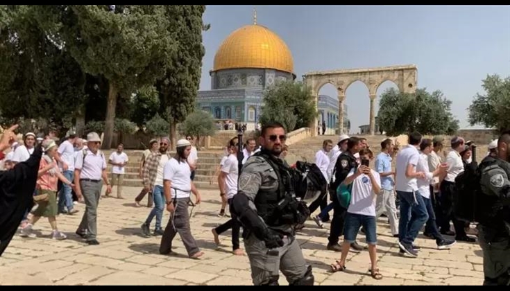 مستوطنون يقتحمون الأقصى وسط مطالبات بتوسيع "الطقوس التلمودية"