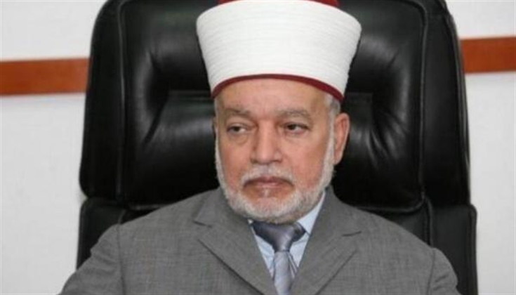 اعتقال مفتي القدس الشيخ محمد حسين من المسجد الأقصى