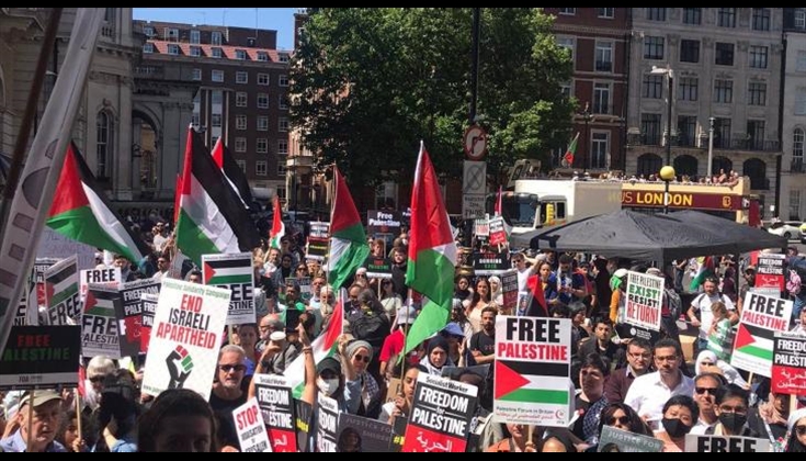 فلسطينيون في بريطانيا: آن الأوان لجلب قادة الاحتلال للعدالة
